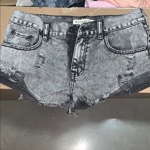 Bullhead denim shorts